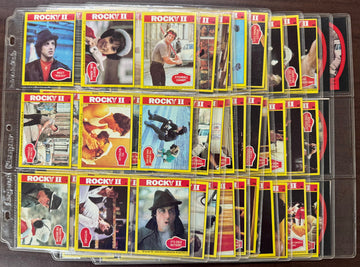 1979 Topps Rocky II Complete Card Set (99) W/ Stickers (22) EX-NM