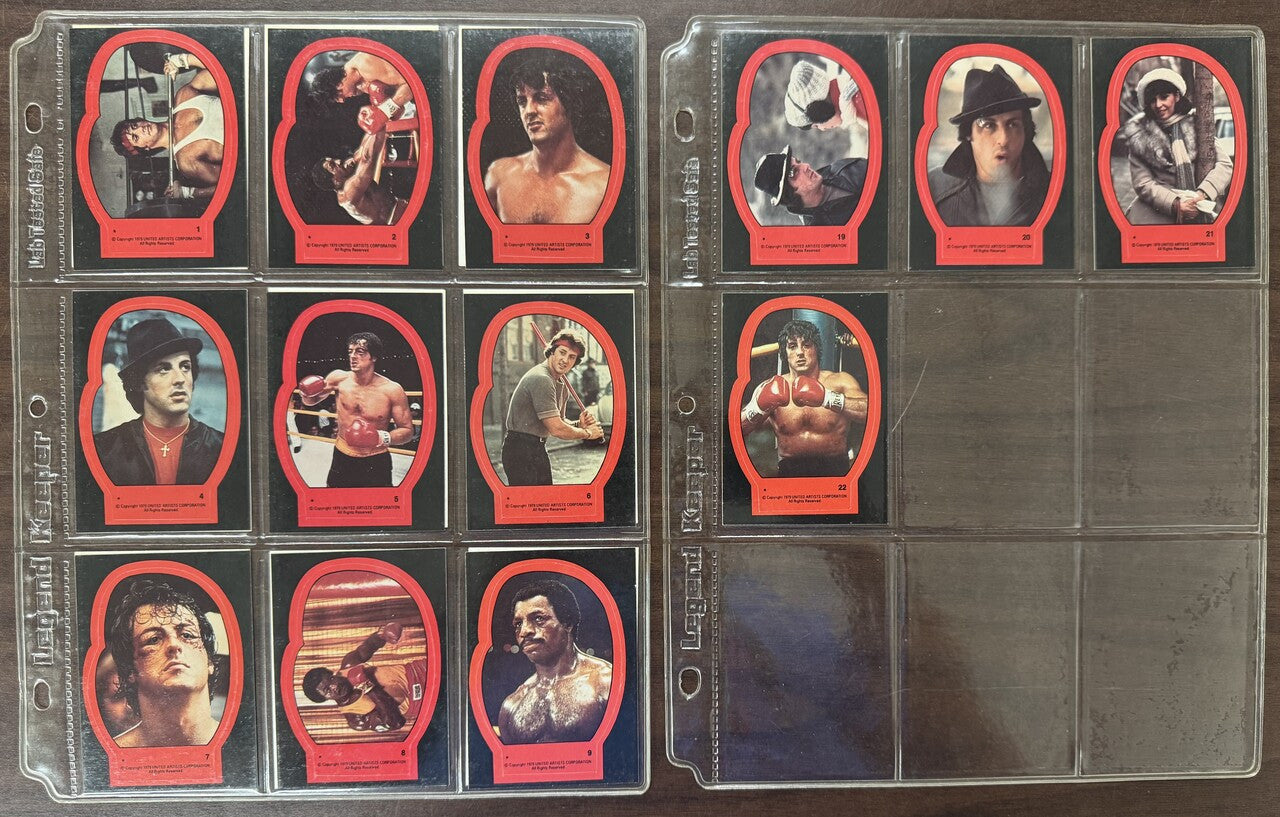 1979 Topps Rocky II Complete Card Set (99) W/ Stickers (22) EX-NM