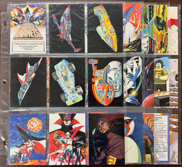 2002 Dynamic Forces Battle of the Planets Complete Card Set (72)