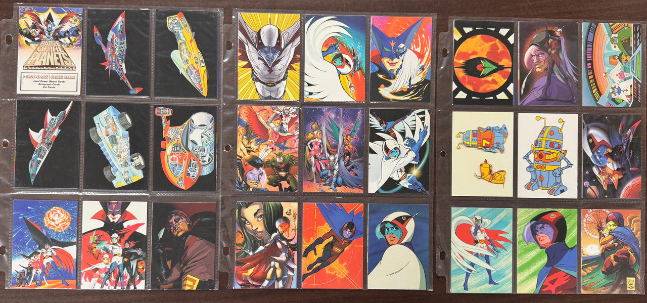 2002 Dynamic Forces Battle of the Planets Complete Card Set (72)