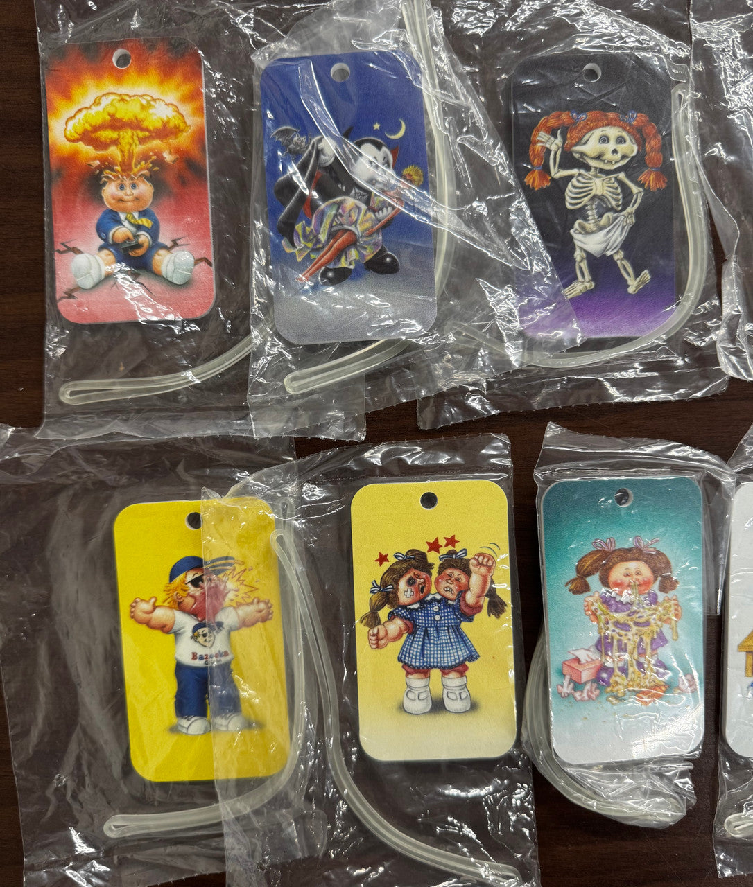 2021 Garbage Pail Kids Go On Vacation Luggage Tags (12) Complete Set Sealed