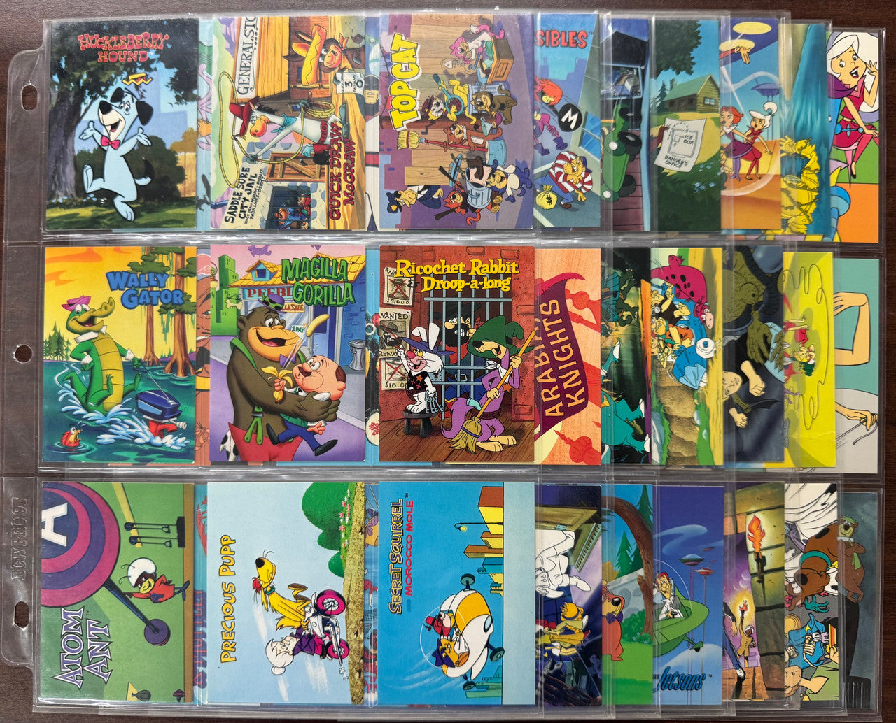 1994 Cardz Hanna-Barbera Classics Complete Card Set (60) W/ Chase Holos (3) READ