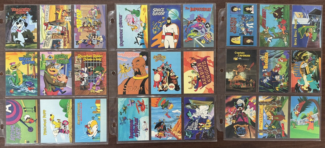 1994 Cardz Hanna-Barbera Classics Complete Card Set (60) W/ Chase Holos (3) READ