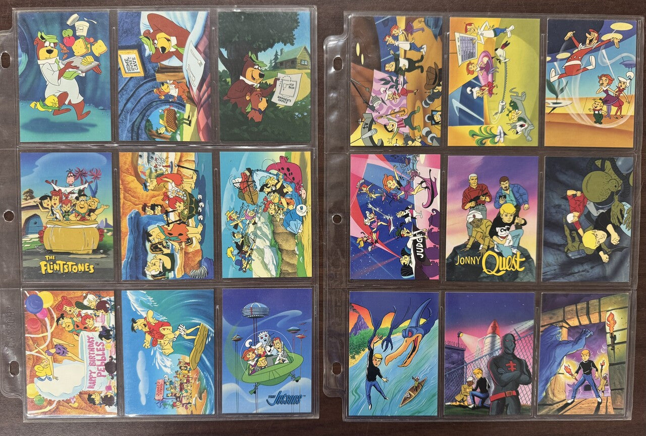 1994 Cardz Hanna-Barbera Classics Complete Card Set (60) W/ Chase Holos (3) READ