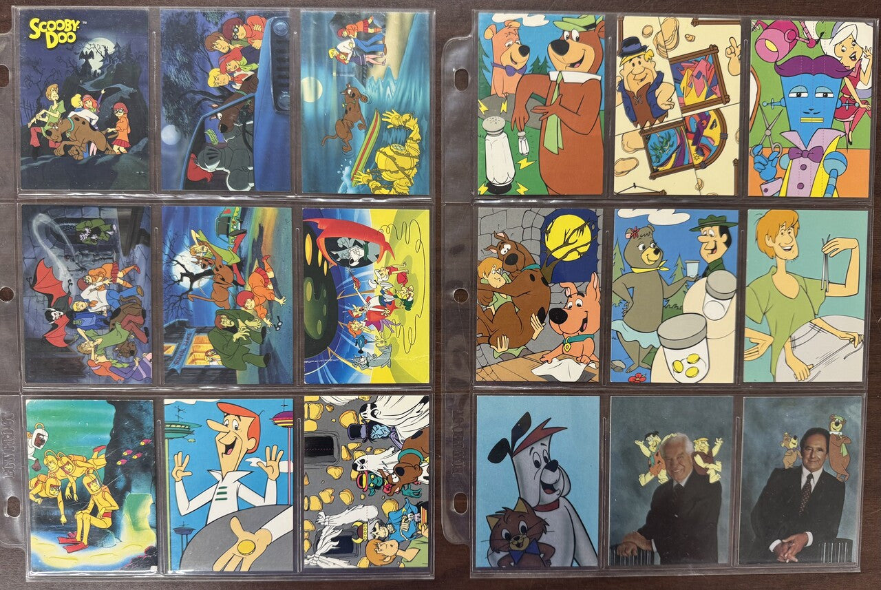 1994 Cardz Hanna-Barbera Classics Complete Card Set (60) W/ Chase Holos (3) READ
