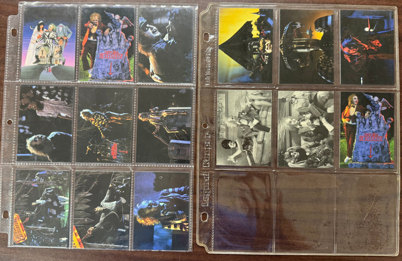 2001 NECA Beetlejuice Complete Card Set (24)