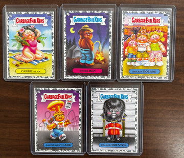 2021 Garbage Pail Kids Go On Vacation Route 66 Gravel 5 Card Lot /66 NM "C"