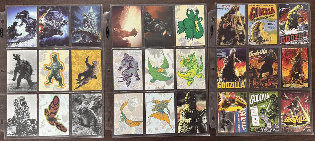 2006 Comic Images Godzilla Complete Card Set (72)
