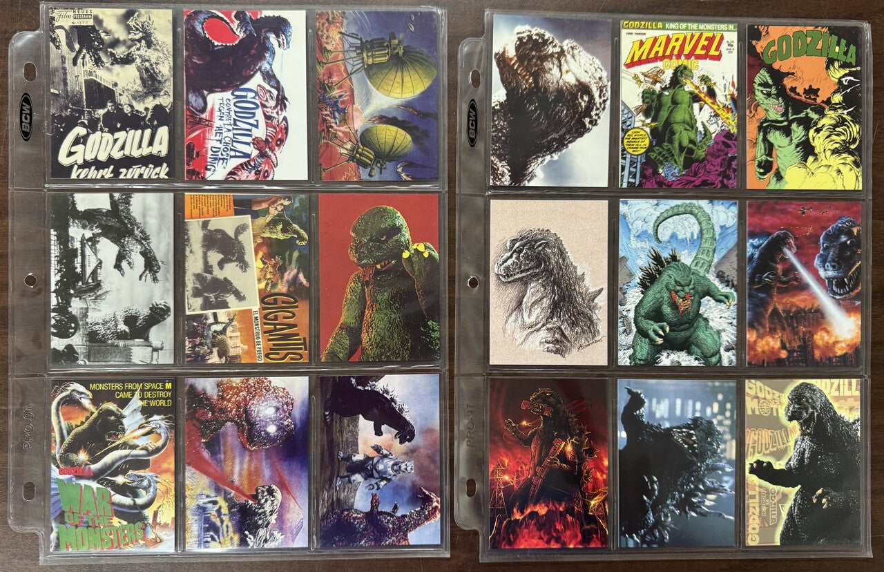 2006 Comic Images Godzilla Complete Card Set (72)