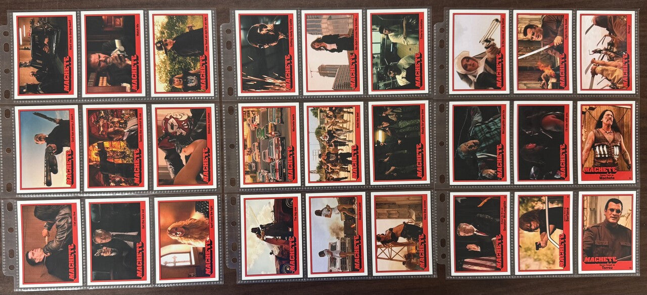 2013 Geekroom Machete Complete Card Set (66) W/ Box