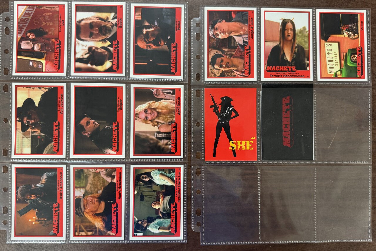 2013 Geekroom Machete Complete Card Set (66) W/ Box