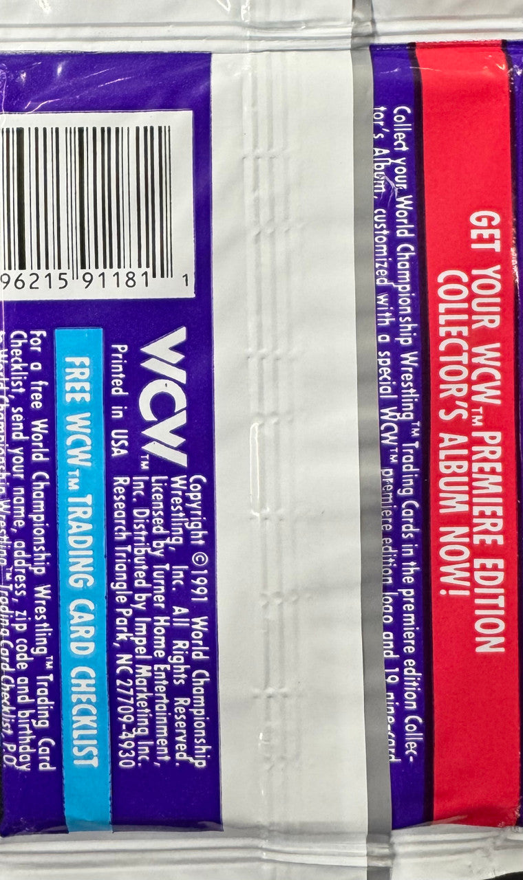 1991 Impel WCW Wrestling Pack