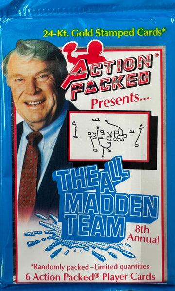 1992 Action Packed All-Madden Team Football Pack