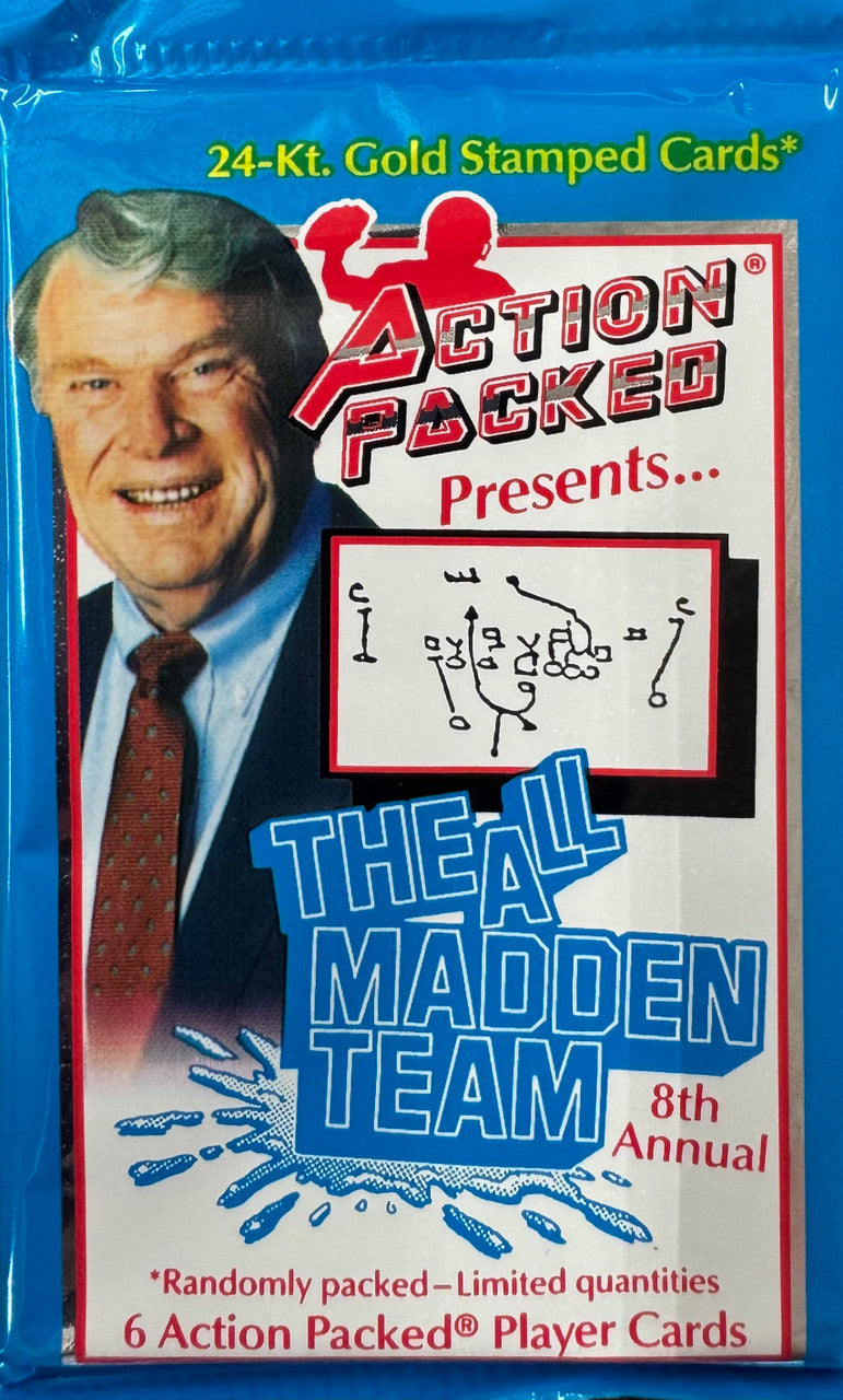 1992 Action Packed All-Madden Team Football Pack