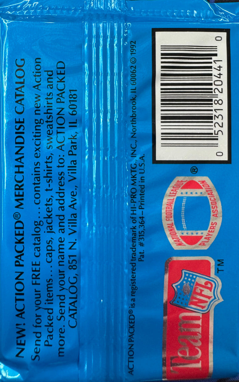 1992 Action Packed All-Madden Team Football Pack