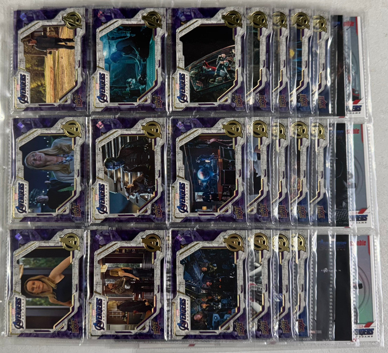 2020 Upper Deck Marvel Avengers Endgame Partial Set (80/90) W/ Inserts