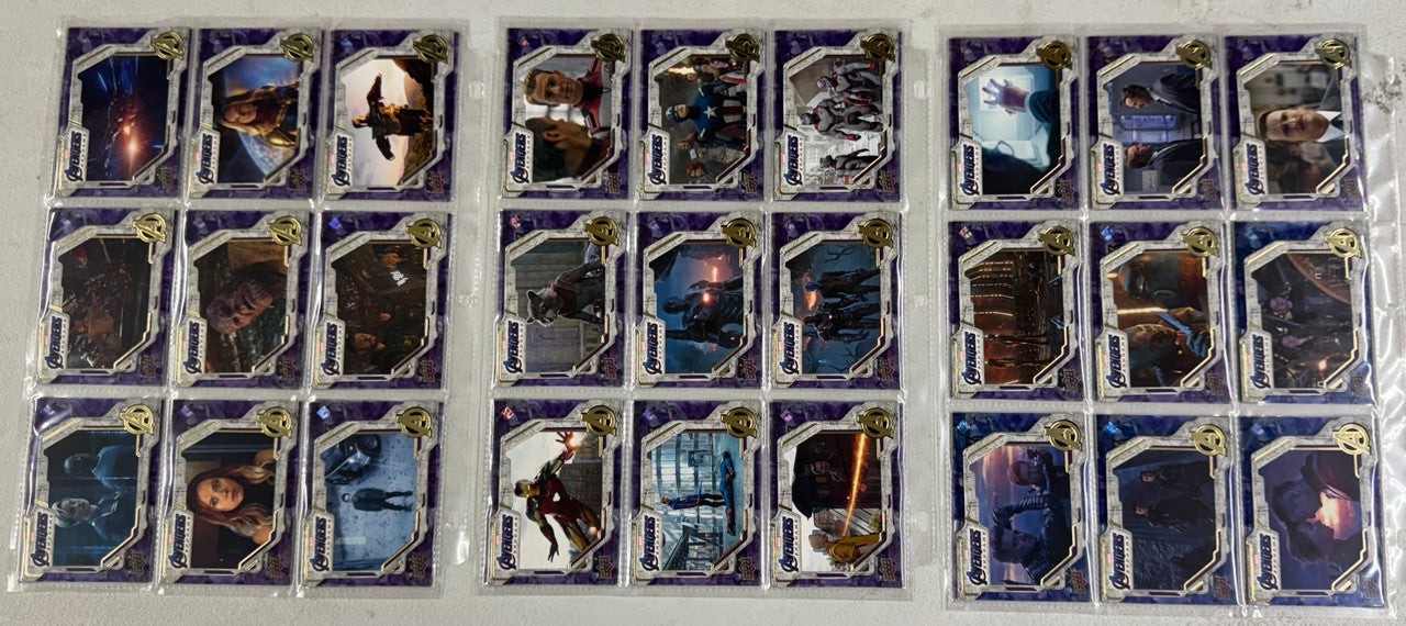 2020 Upper Deck Marvel Avengers Endgame Partial Set (80/90) W/ Inserts