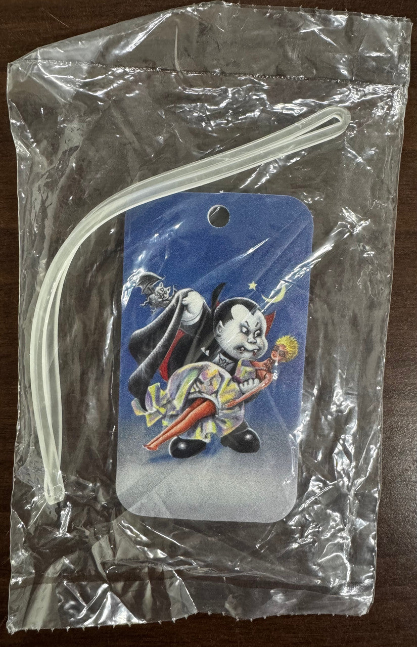 2021 Garbage Pail Kids Go On Vacation Nasty Nick Luggage Tag Factory Seal