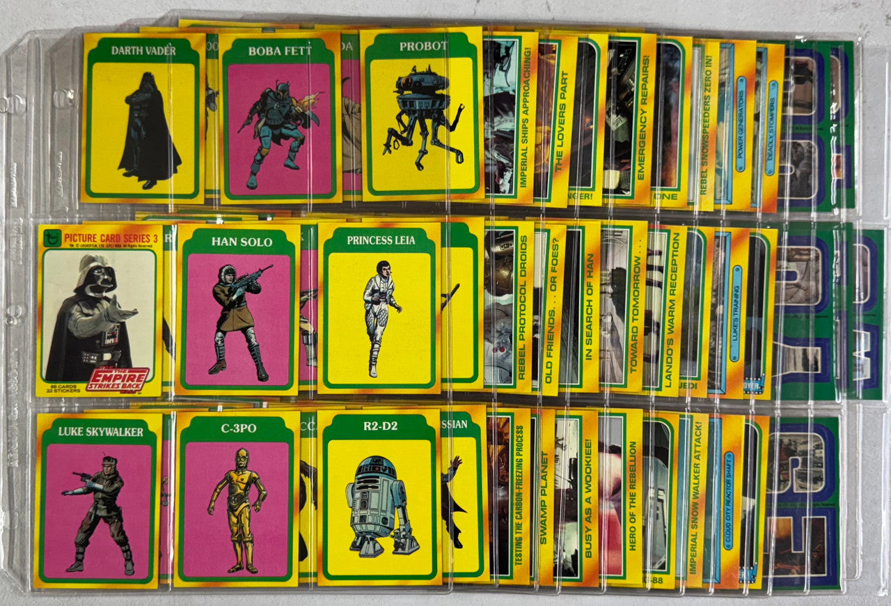 1980 Topps Empire Strikes Back Series 3 Complete Set (88) W/ Stickers (17/22)