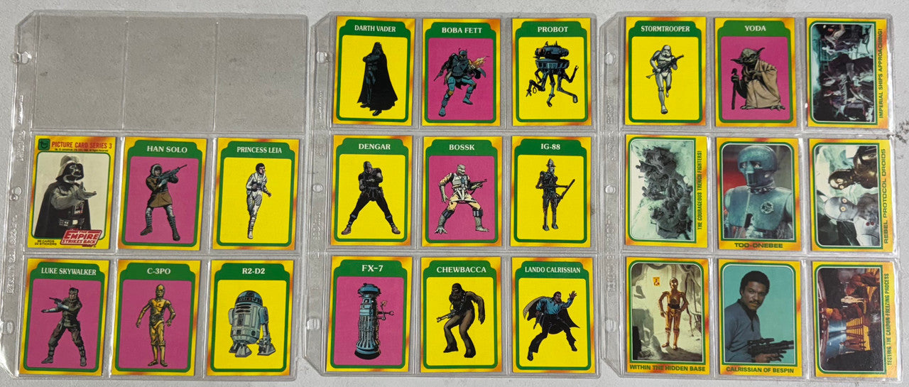1980 Topps Empire Strikes Back Series 3 Complete Set (88) W/ Stickers (17/22)