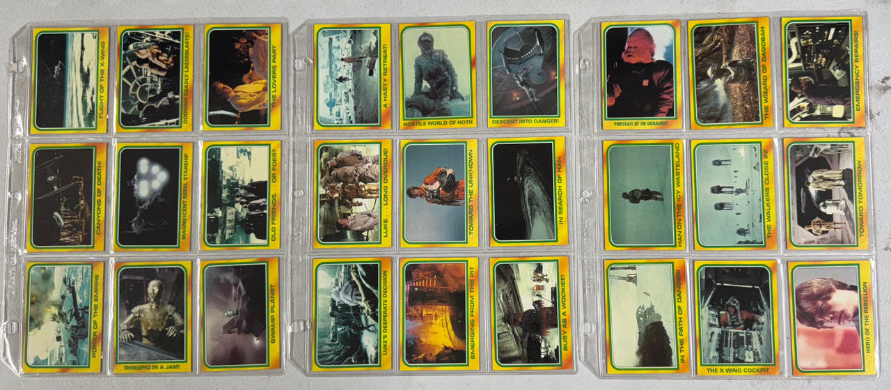 1980 Topps Empire Strikes Back Series 3 Complete Set (88) W/ Stickers (17/22)