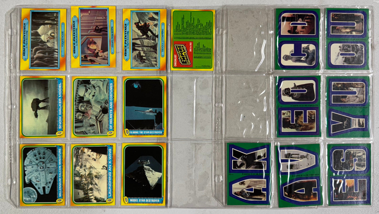 1980 Topps Empire Strikes Back Series 3 Complete Set (88) W/ Stickers (17/22)