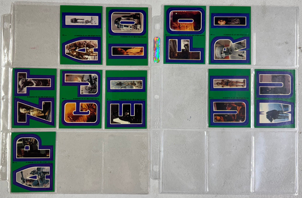 1980 Topps Empire Strikes Back Series 3 Complete Set (88) W/ Stickers (17/22)