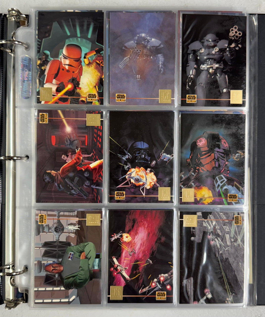 1995 Topps Star Wars Galaxy Series 3 Complete Set 1st Day W/ Inserts + Promos