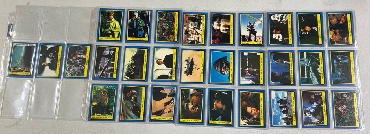 1983 Topps Return of the Jedi Series 2 Complete Set (88) W/ Stickers (11/22)