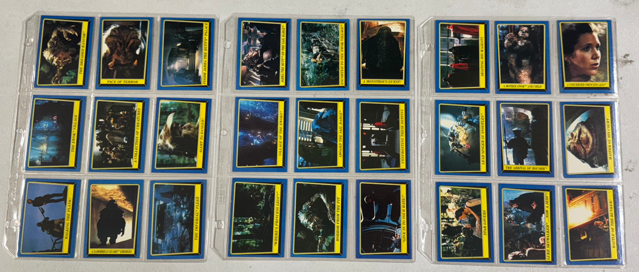 1983 Topps Return of the Jedi Series 2 Complete Set (88) W/ Stickers (11/22)