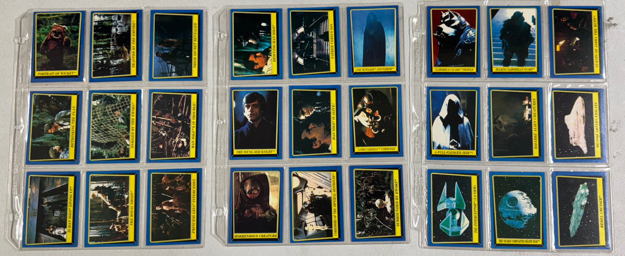 1983 Topps Return of the Jedi Series 2 Complete Set (88) W/ Stickers (11/22)
