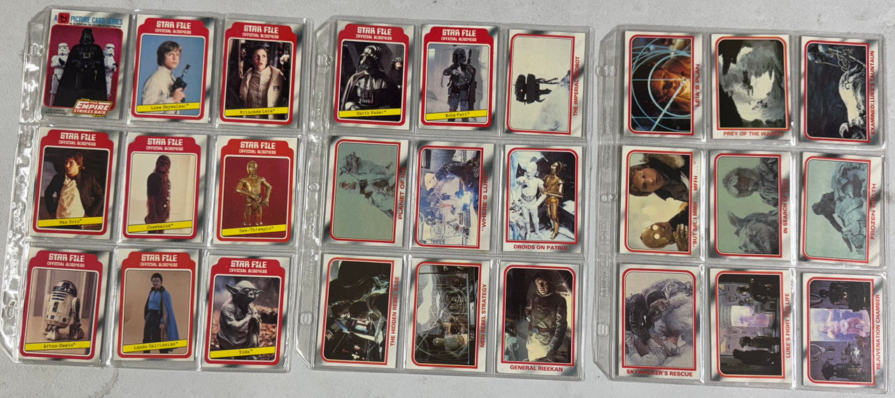 1980 Topps Empire Strikes Back Series 1 Complete Set (132) W/ Stickers (20/33)