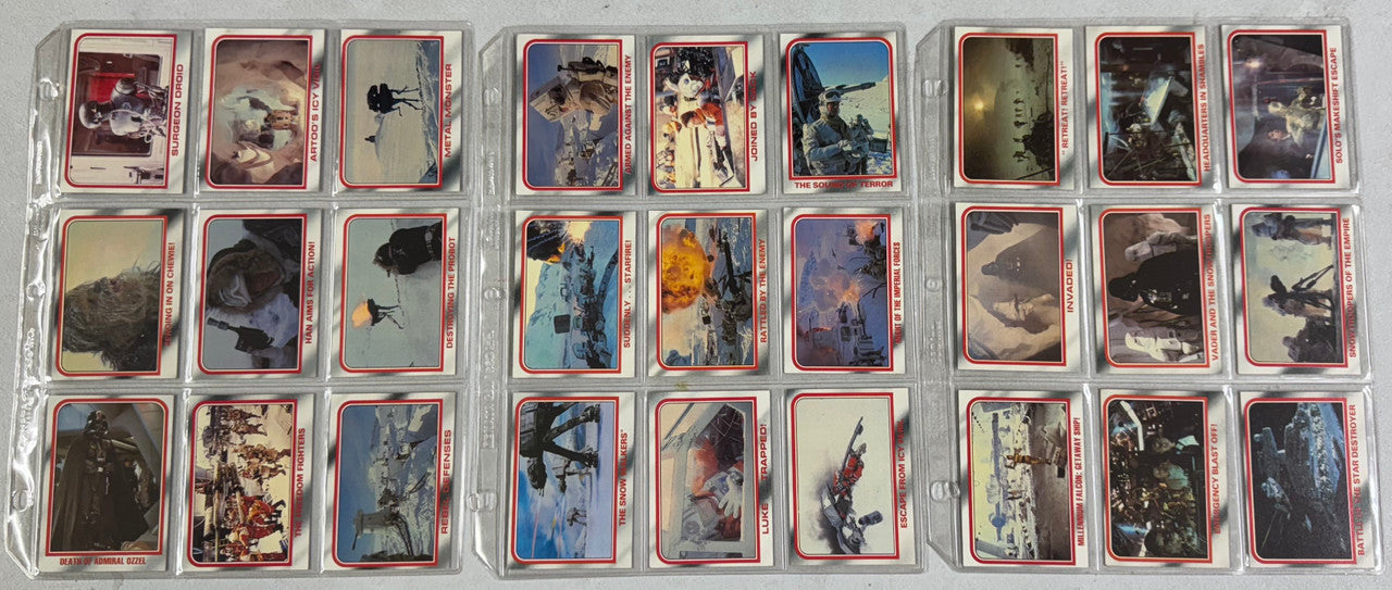 1980 Topps Empire Strikes Back Series 1 Complete Set (132) W/ Stickers (20/33)