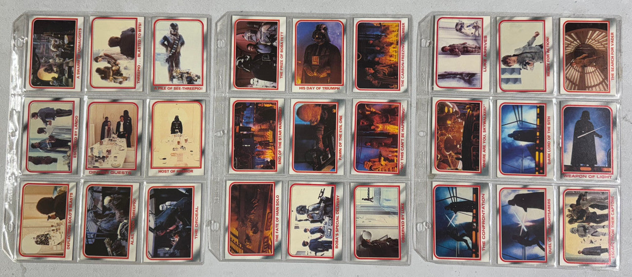 1980 Topps Empire Strikes Back Series 1 Complete Set (132) W/ Stickers (20/33)