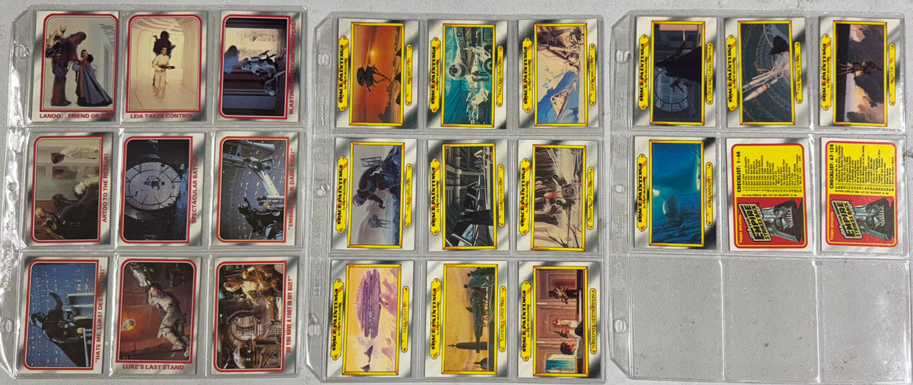 1980 Topps Empire Strikes Back Series 1 Complete Set (132) W/ Stickers (20/33)