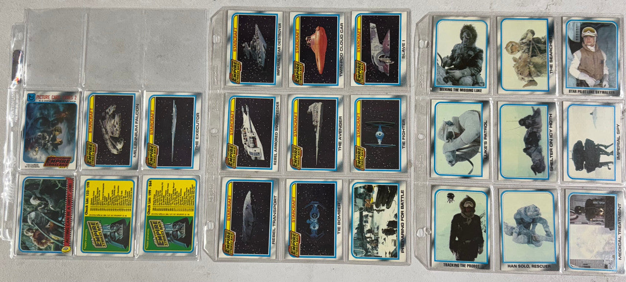 1980 Topps Empire Strikes Back Series 2 Complete Set (132) W/ Stickers (20/33)