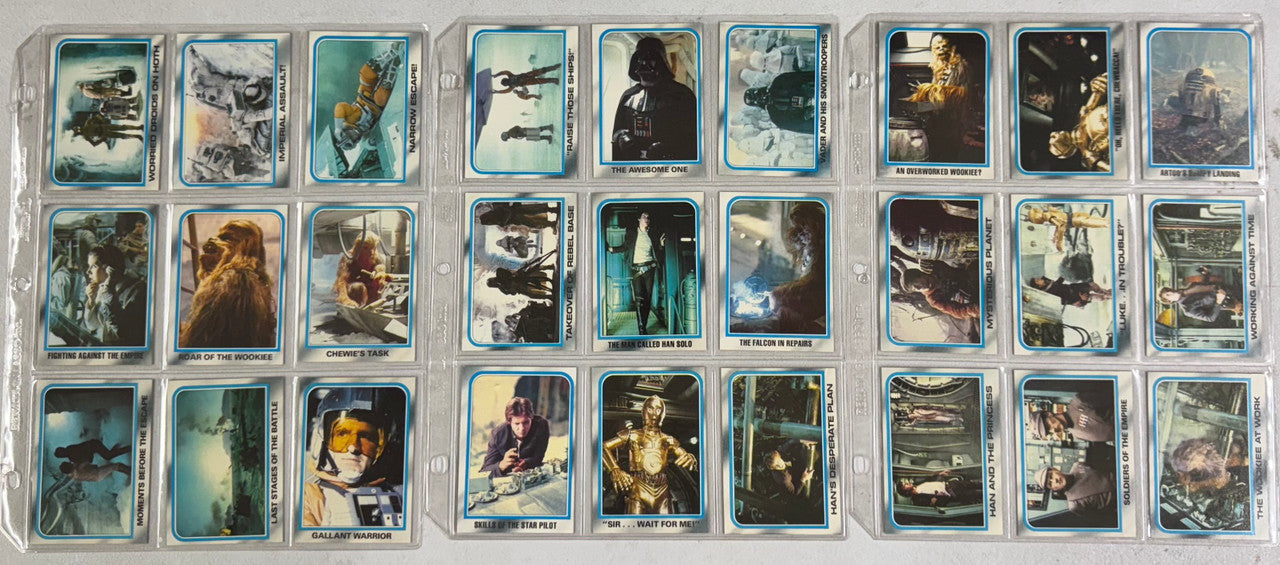1980 Topps Empire Strikes Back Series 2 Complete Set (132) W/ Stickers (20/33)