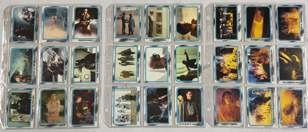 1980 Topps Empire Strikes Back Series 2 Complete Set (132) W/ Stickers (20/33)