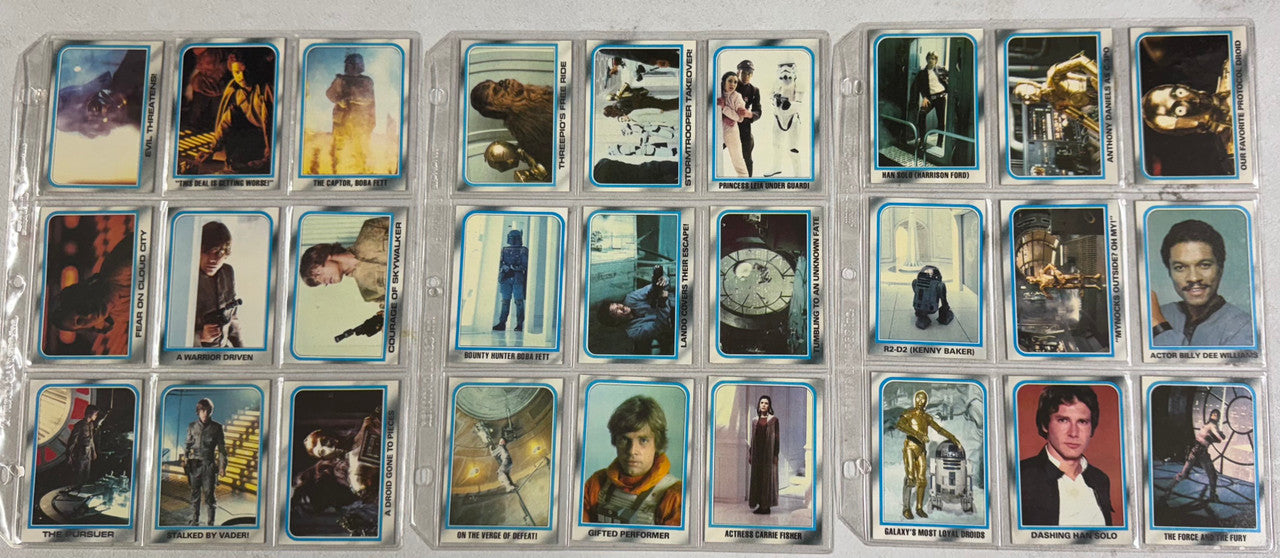 1980 Topps Empire Strikes Back Series 2 Complete Set (132) W/ Stickers (20/33)