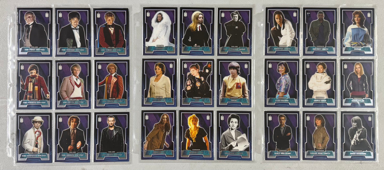 2015 Topps Doctor Who Complete Card Set (200/200) W/ Christmas Time Inserts (10)