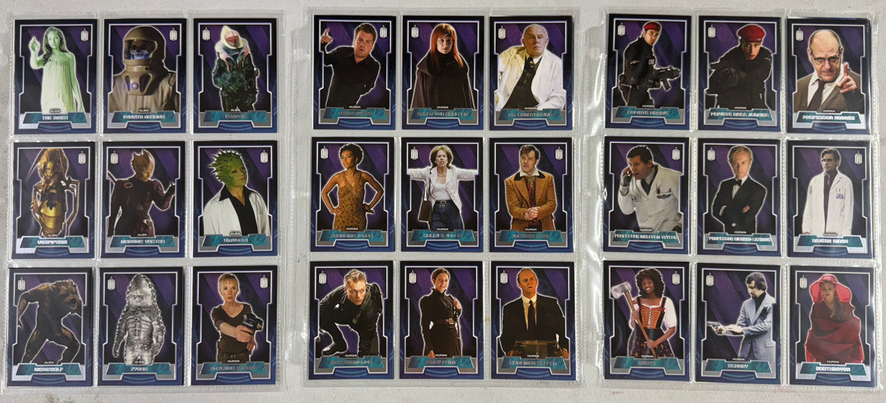 2015 Topps Doctor Who Complete Card Set (200/200) W/ Christmas Time Inserts (10)