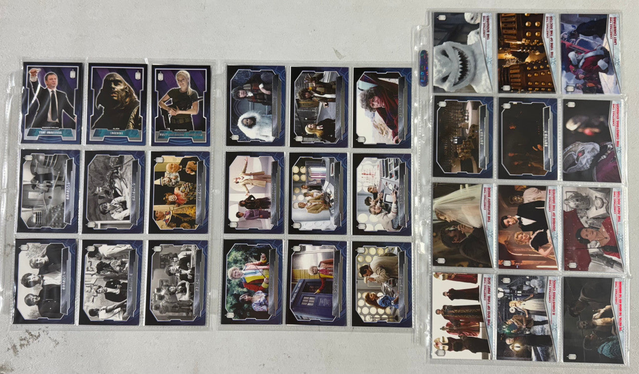 2015 Topps Doctor Who Complete Card Set (200/200) W/ Christmas Time Inserts (10)