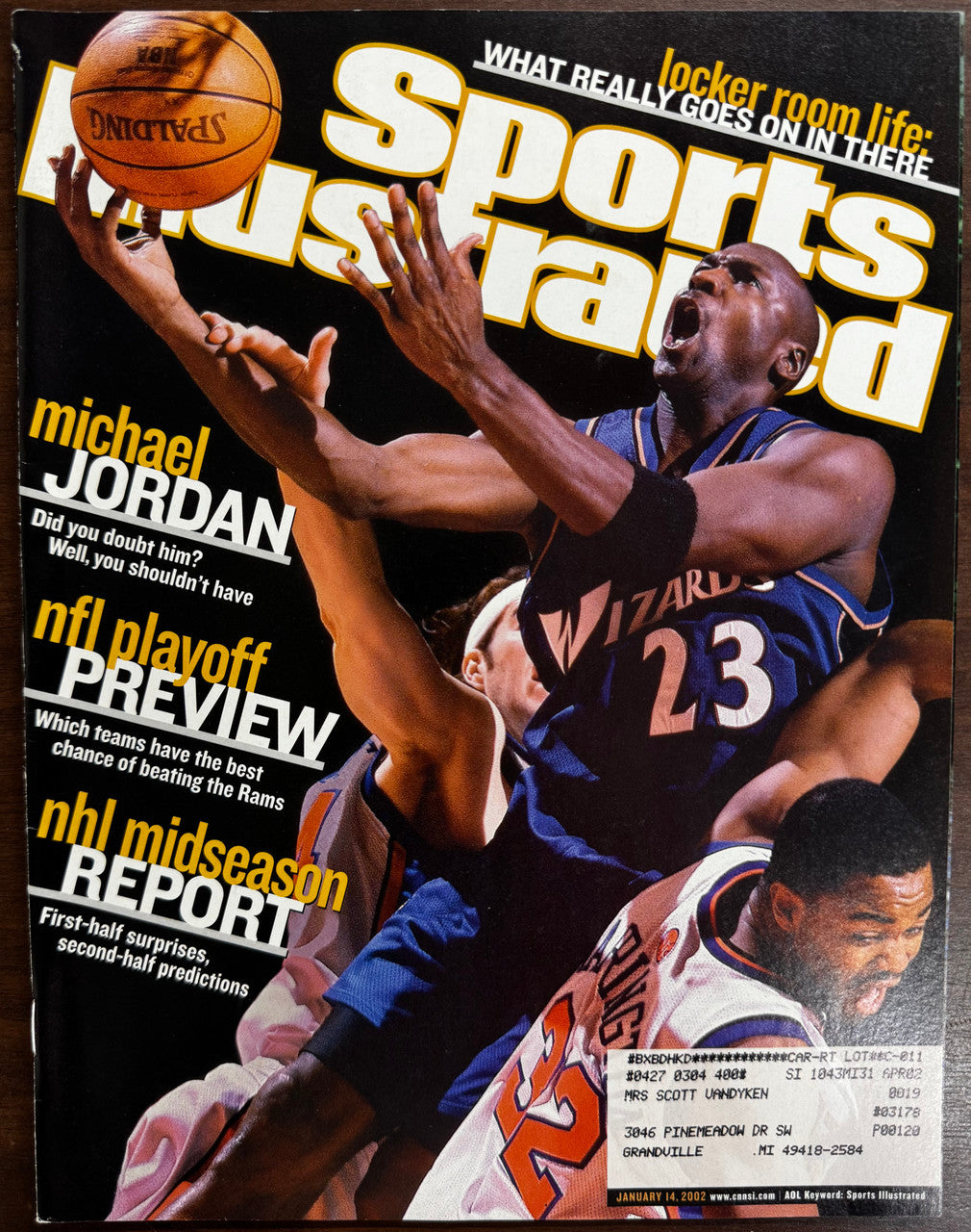 2000-03 Michael Jordan Return Sports Illustrated Lot of 4 "Happy 40th Michael" +