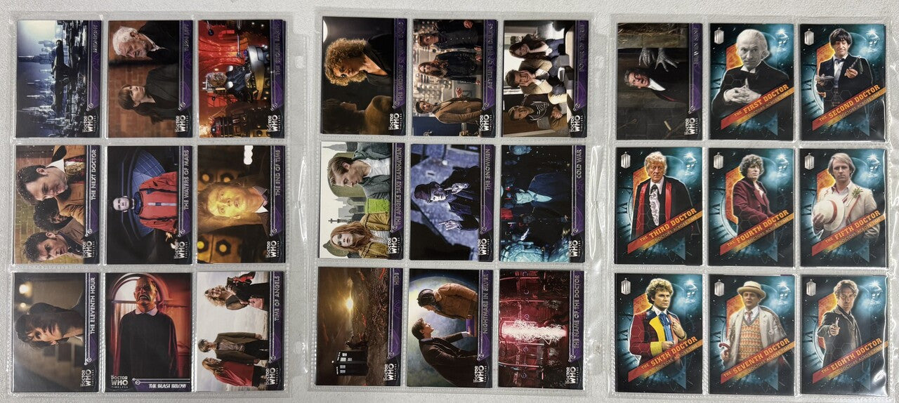 2009 Topps Doctor Who Timeless Complete Card Set (100/100) W/ Inserts