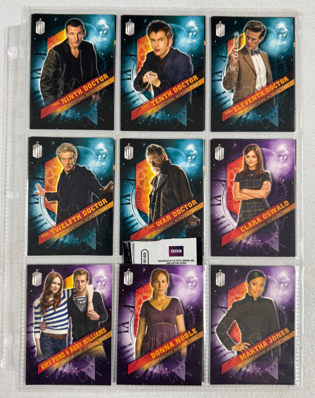 2009 Topps Doctor Who Timeless Complete Card Set (100/100) W/ Inserts