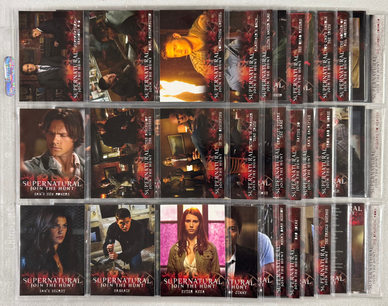 2016 Cryptozoic Supernatural Join the Hunt Seasons 4-6 Complete Set W/ Inserts