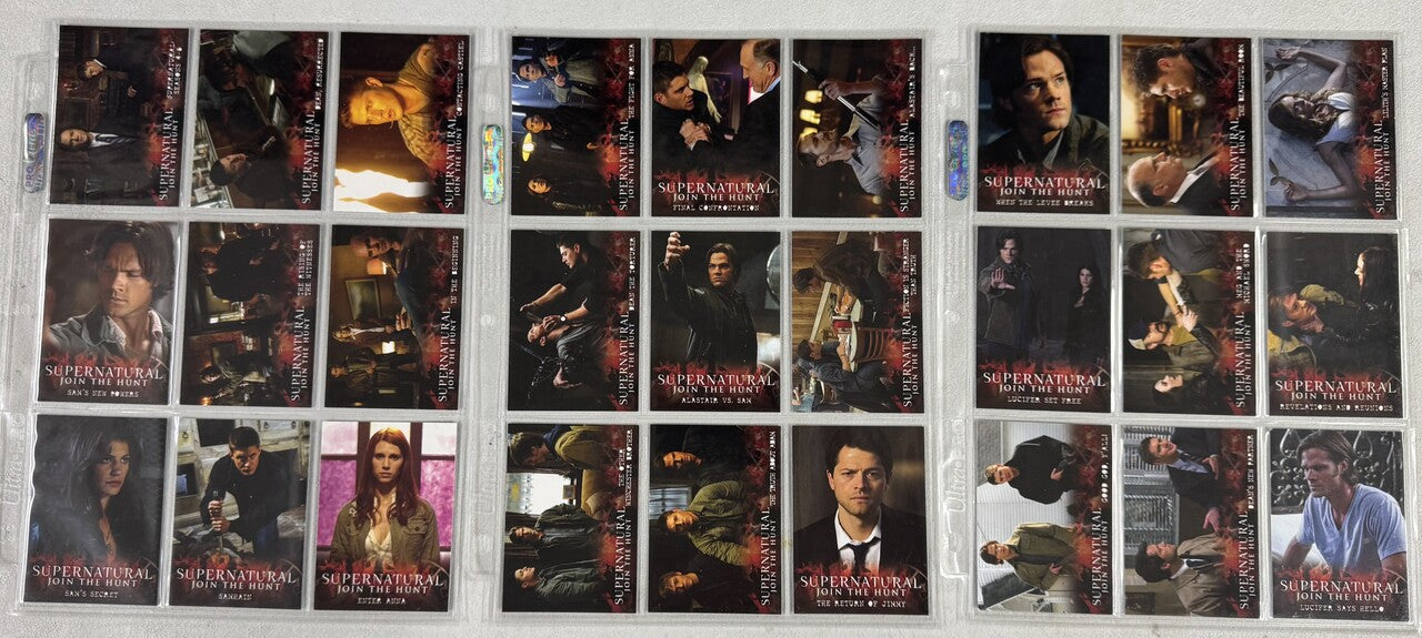 2016 Cryptozoic Supernatural Join the Hunt Seasons 4-6 Complete Set W/ Inserts