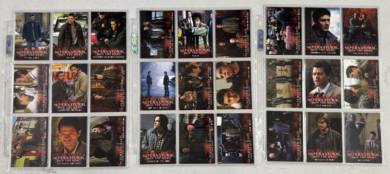 2016 Cryptozoic Supernatural Join the Hunt Seasons 4-6 Complete Set W/ Inserts