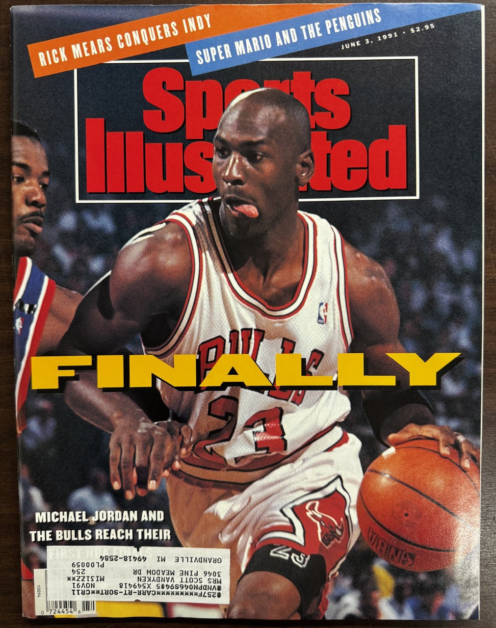 1991 Michael Jordan Sports Illustrated Magazines Lot of 2 "Air Power" "Finally"