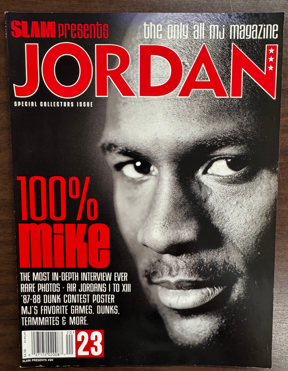 Lot of 3 Collector's Issue Michael Jordan Magazines - Slam, ESPN, +
